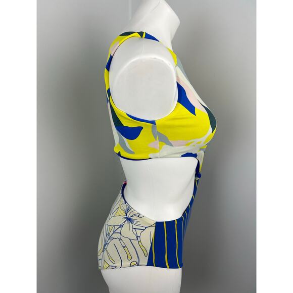 Maaji Sunflower Spin 4-Way Reversible Monokini Swimsuit Small - Picture 2 of 7
